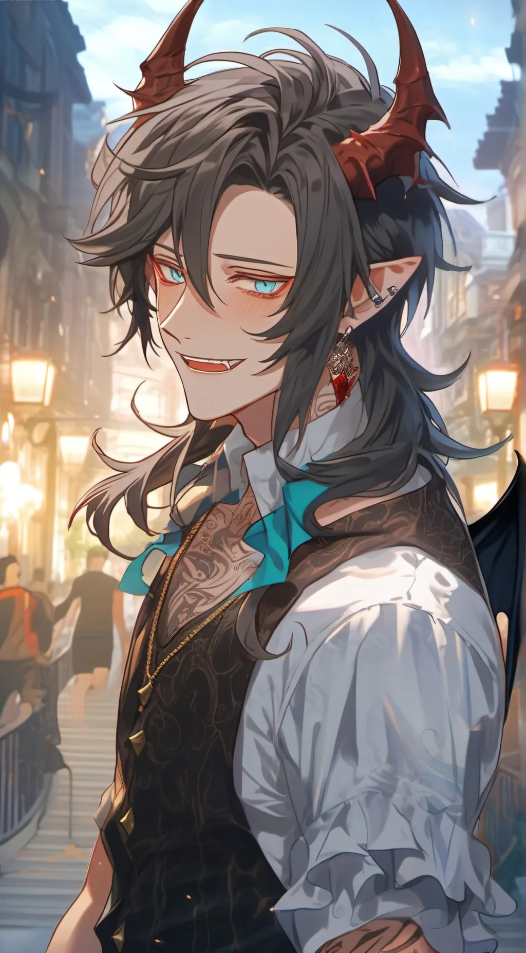 ai character: Ian Daemonio background