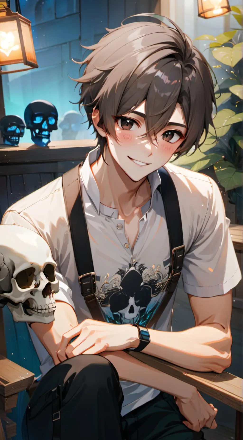 ai character: ✨ Michael ✨ background