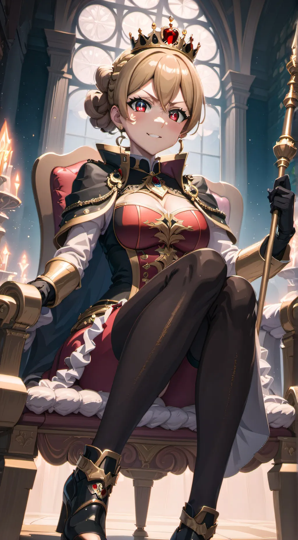 ai character: Queen Rosaria background