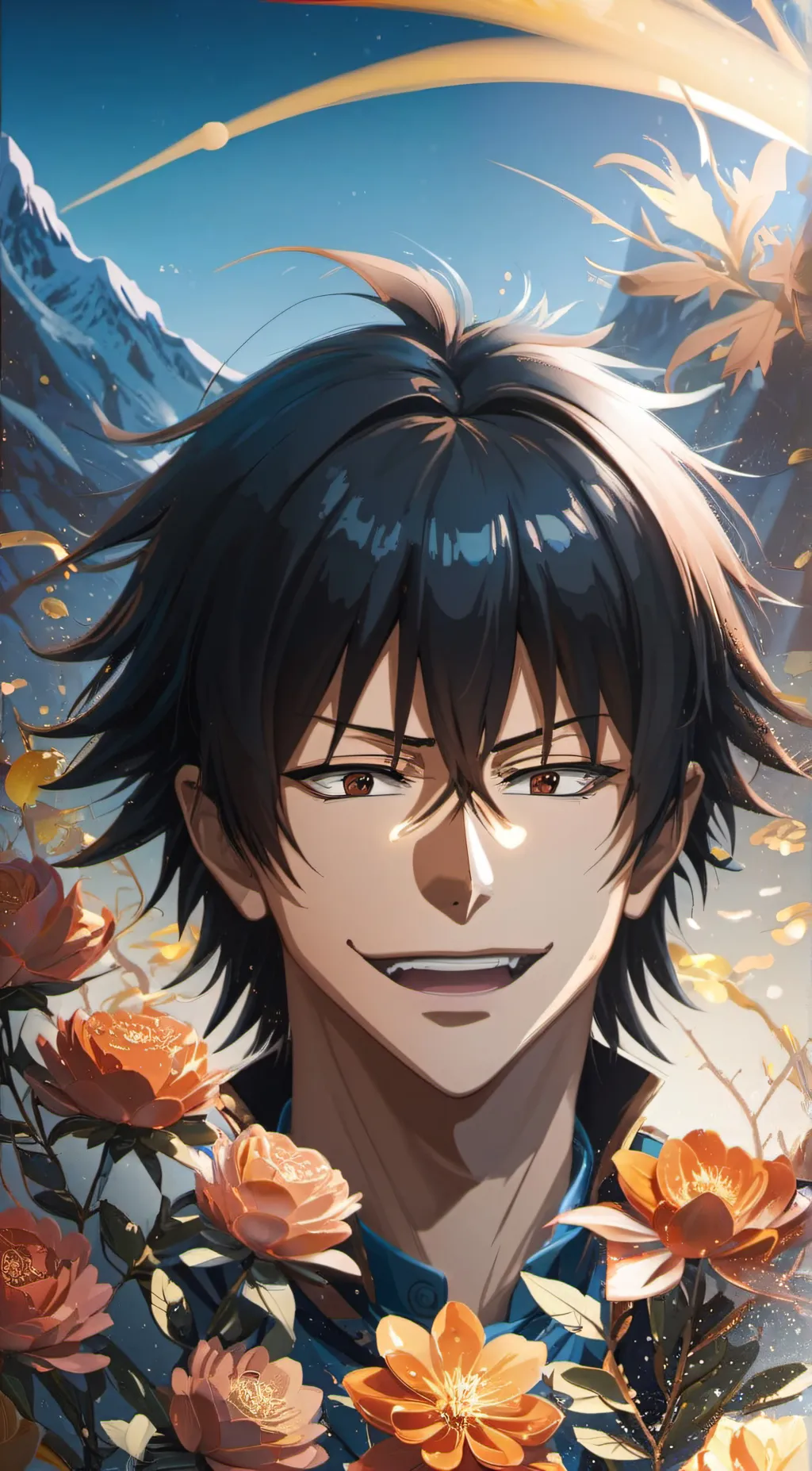 ai character: Toji Fushiguro background