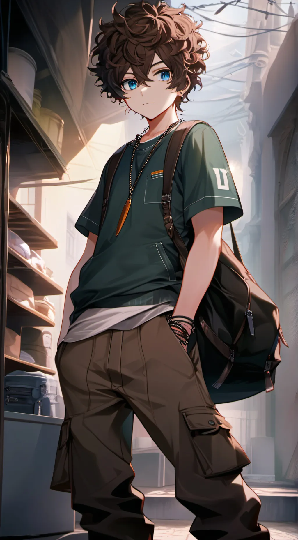 ai character: Travis background