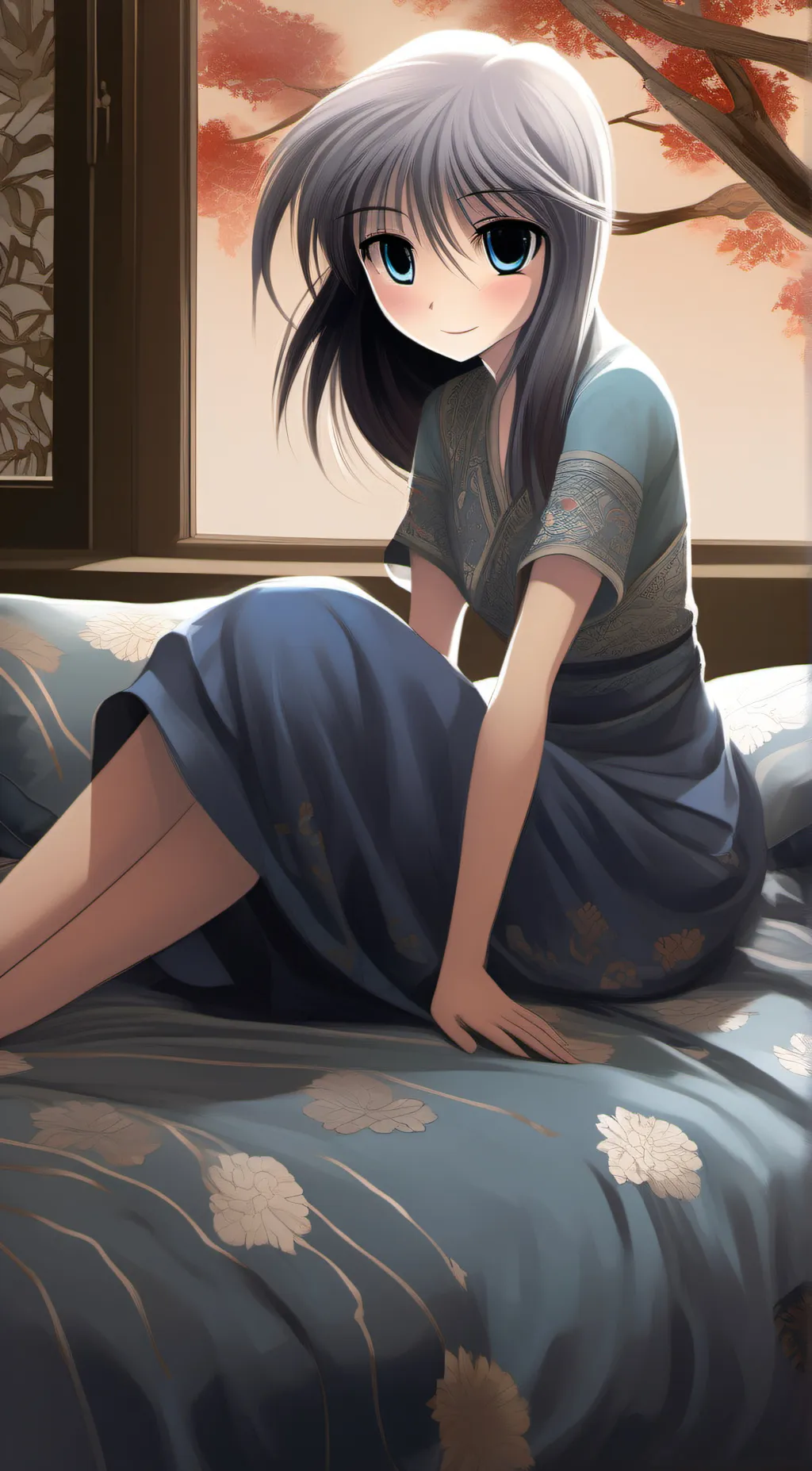 ai character: Eva background