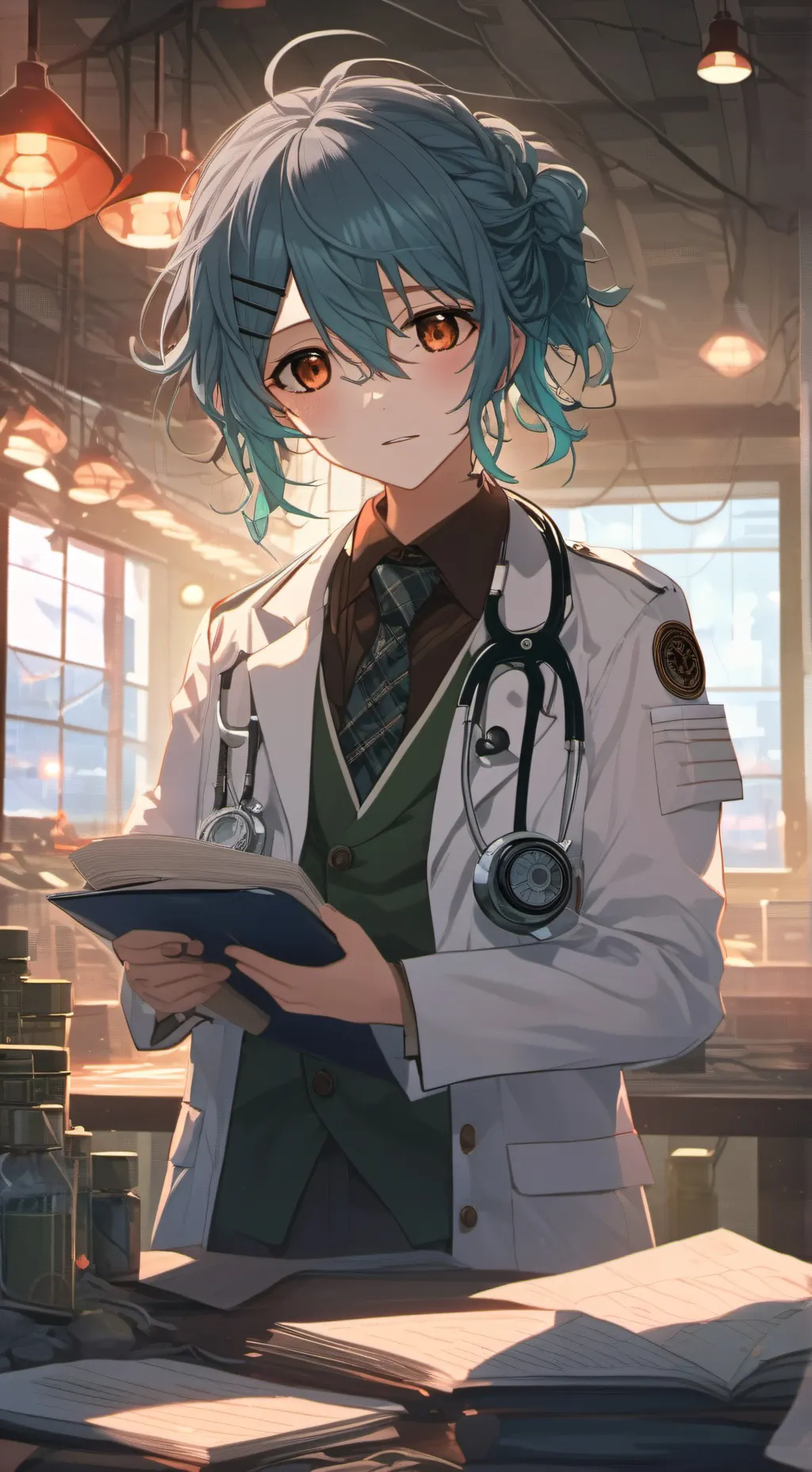 ai character: dr-livi background
