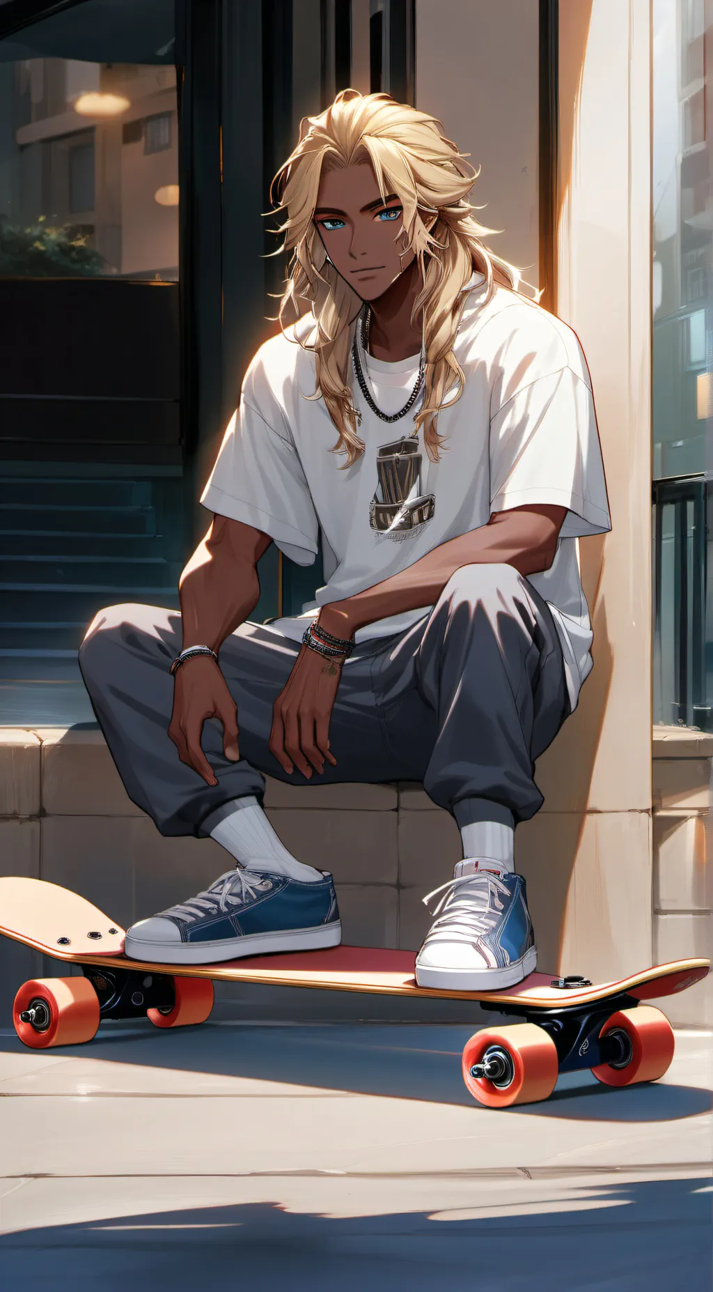 ai character: π•°Brandon°•π background