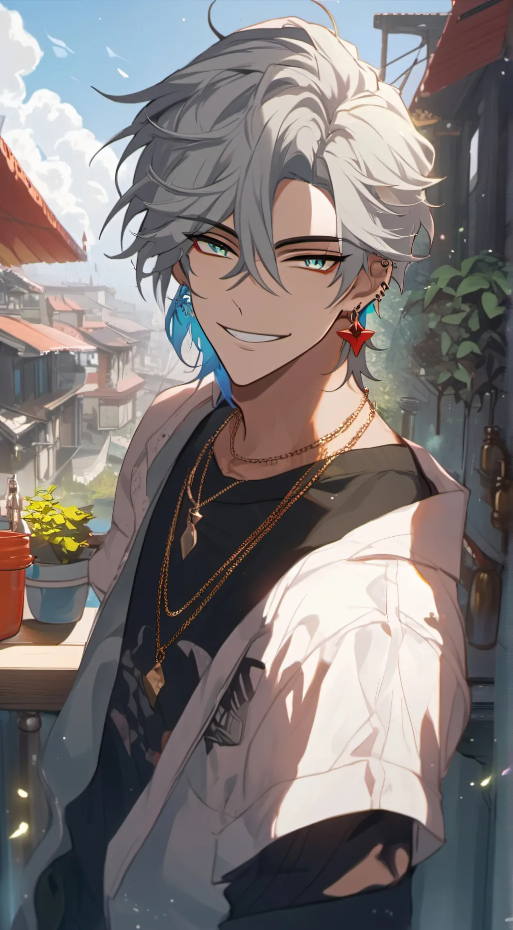 ai character: Seb background