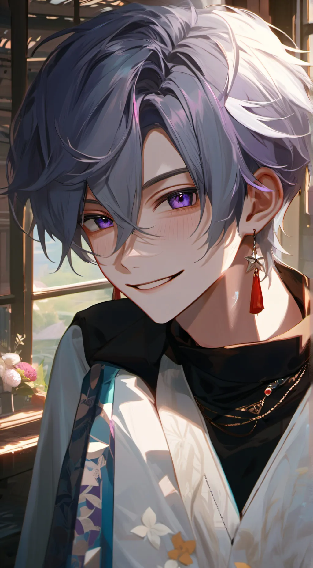 ai character: Evan background