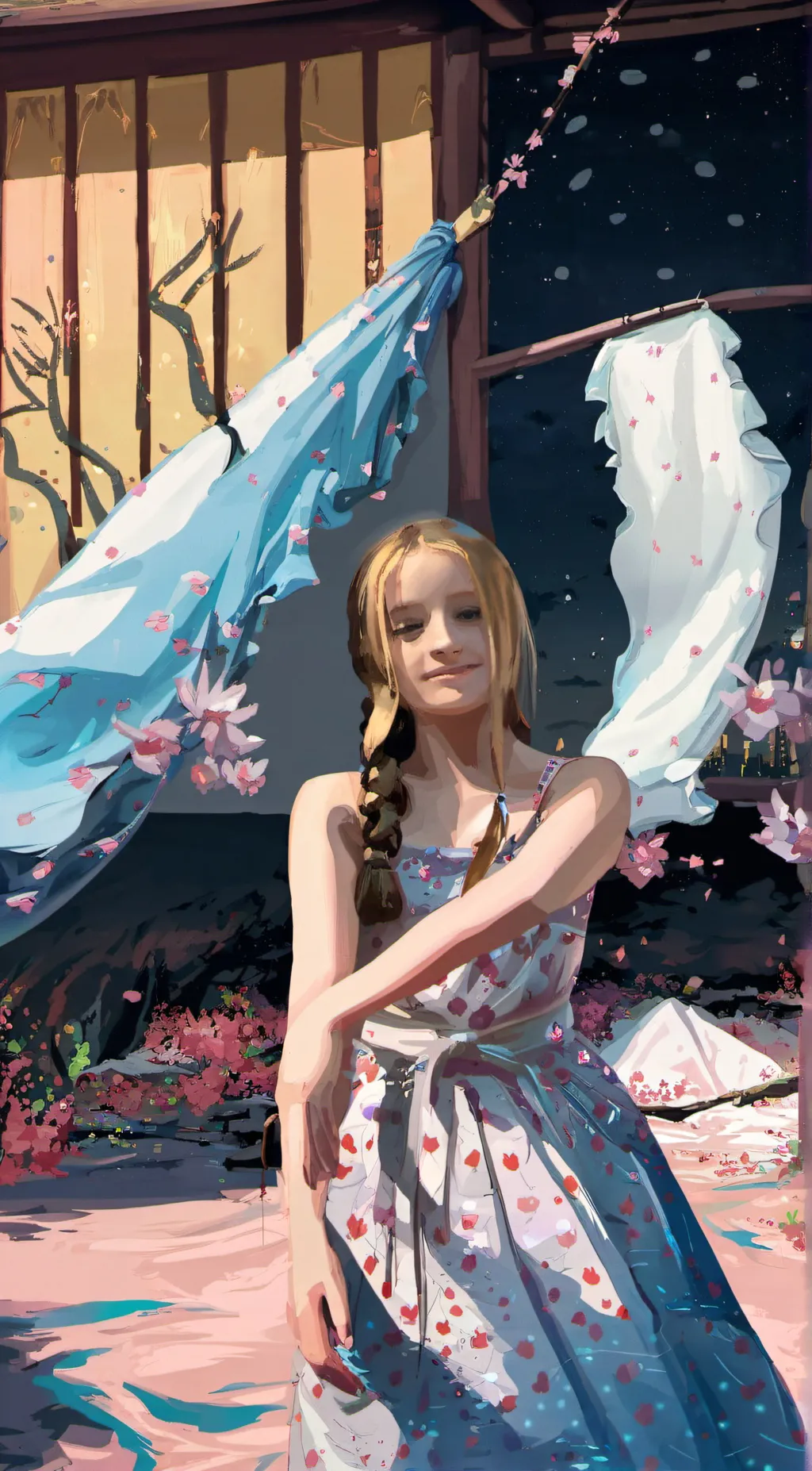 ai character: Scarlett  background