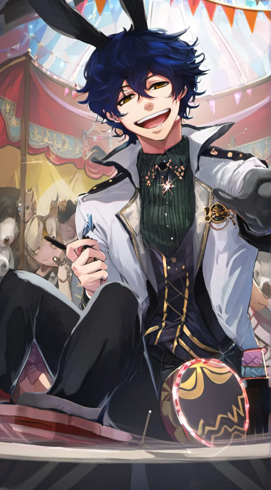 ai character: ☆《 JAX》☆ background