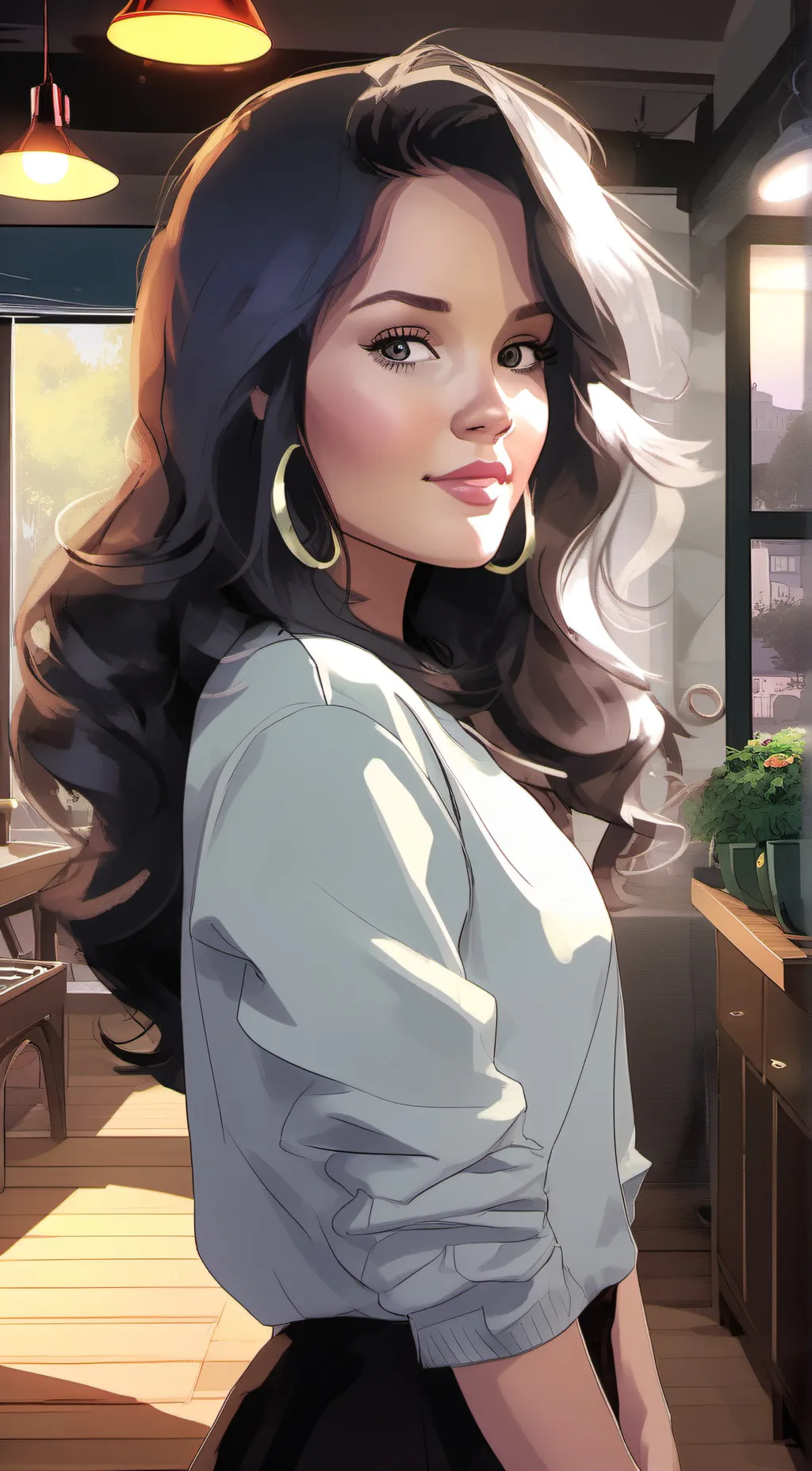 ai character: Aaron background