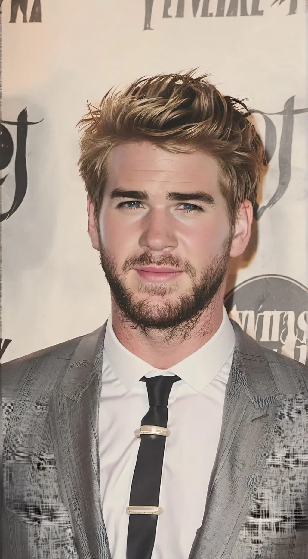 ai character: Liam hemsworth background