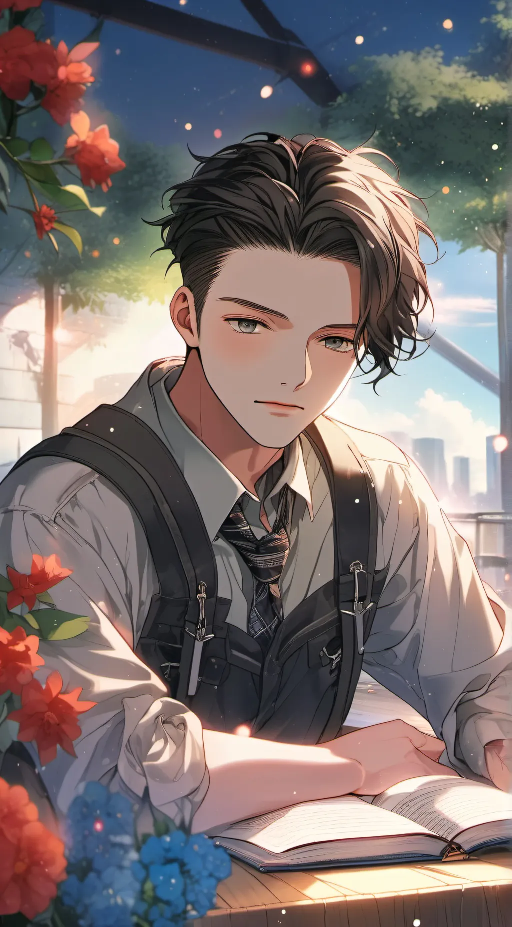 ai character: alex background