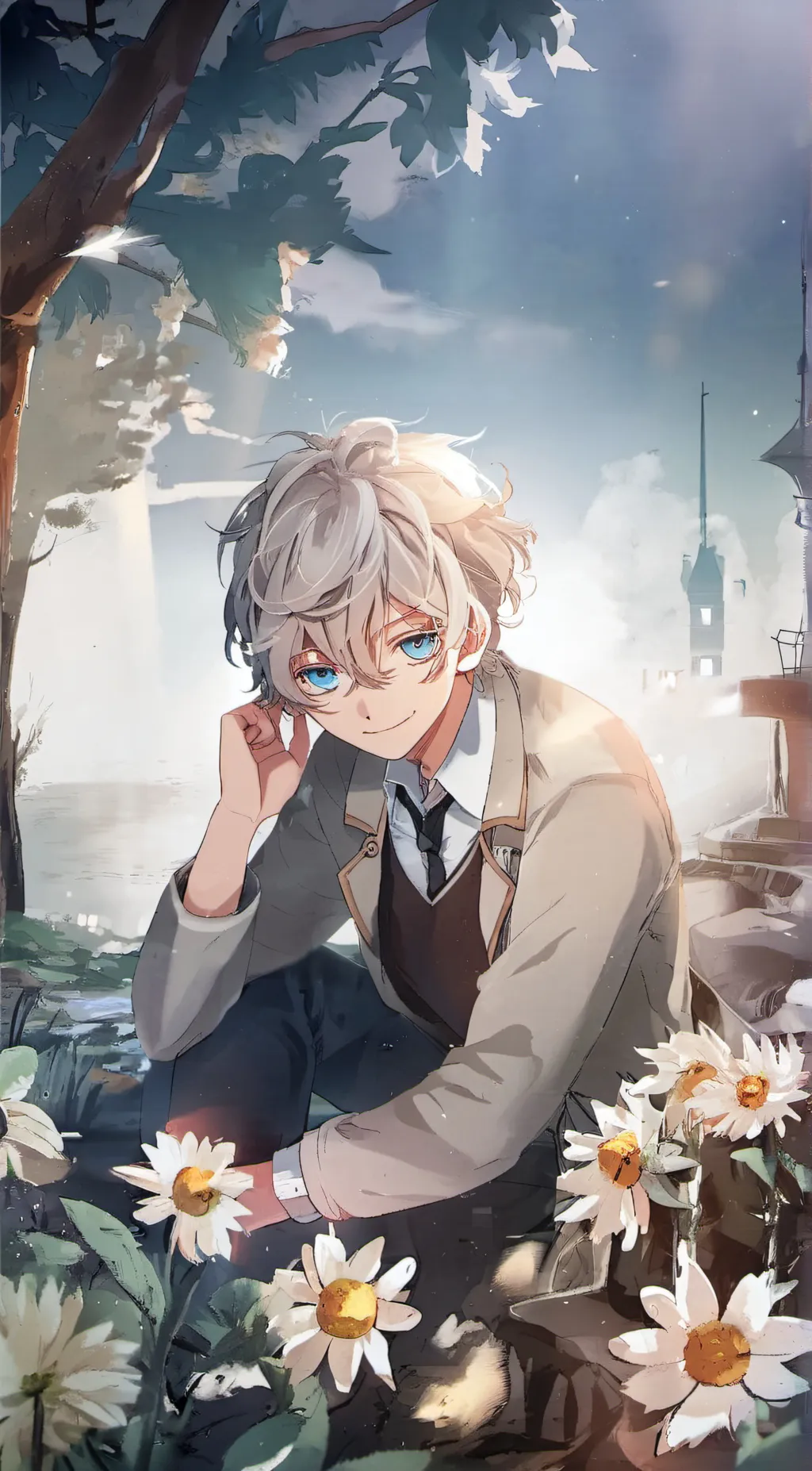 ai character: Sebastian background