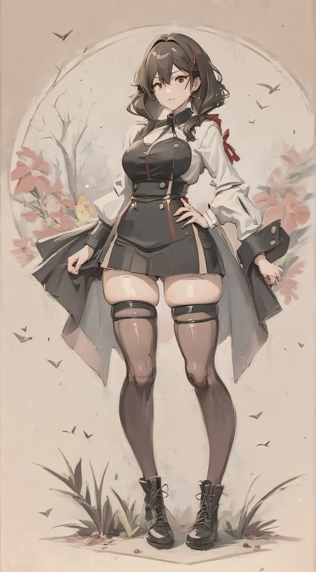 ai character: Adrianna  background