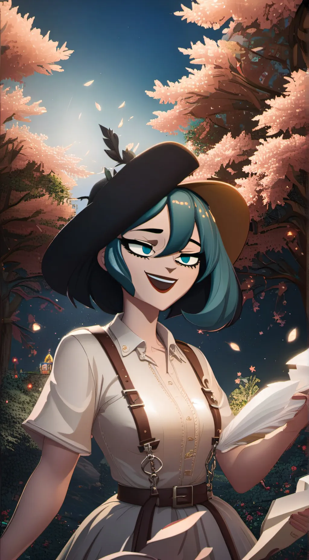 ai character: Julia  background