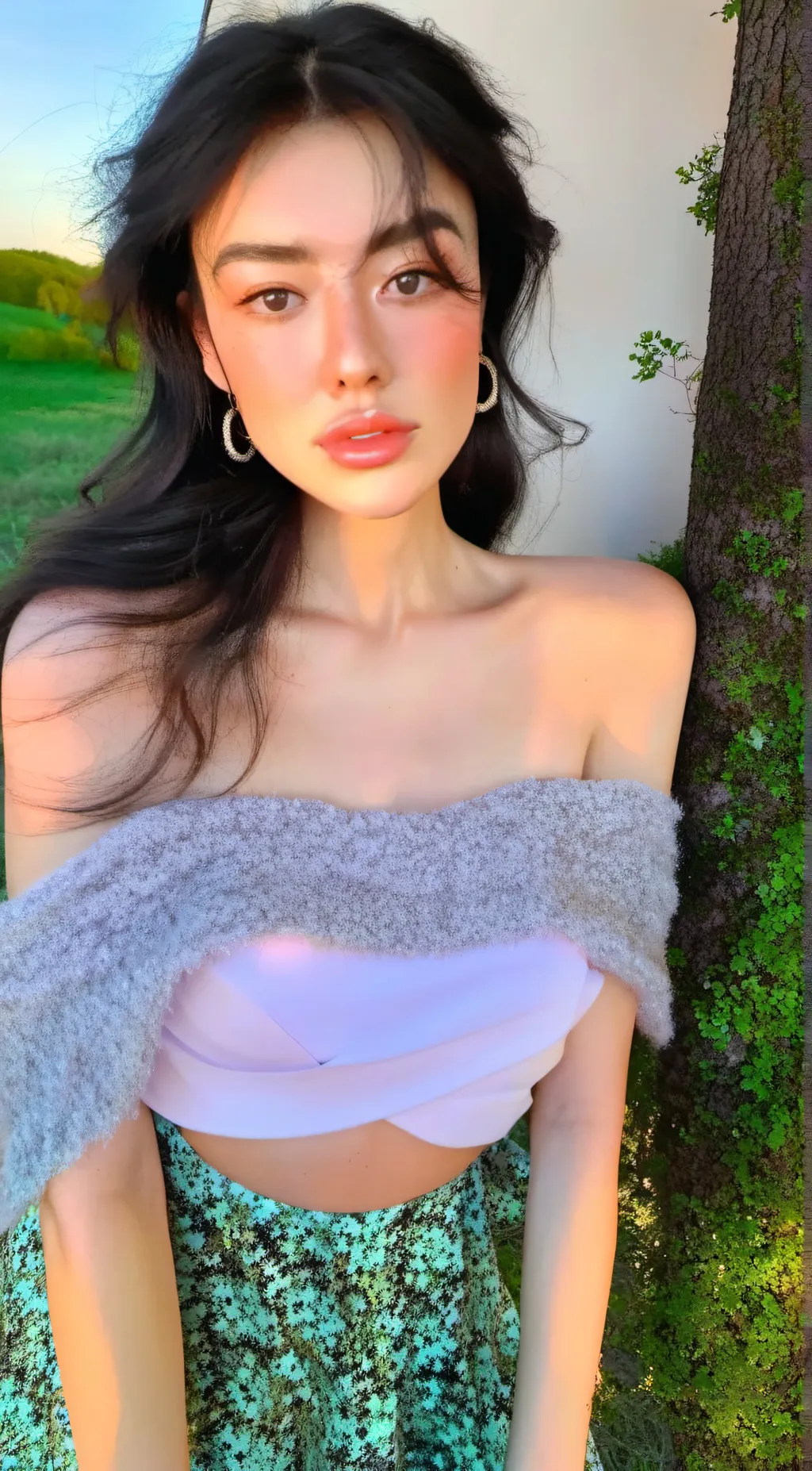 ai character: sophia  background