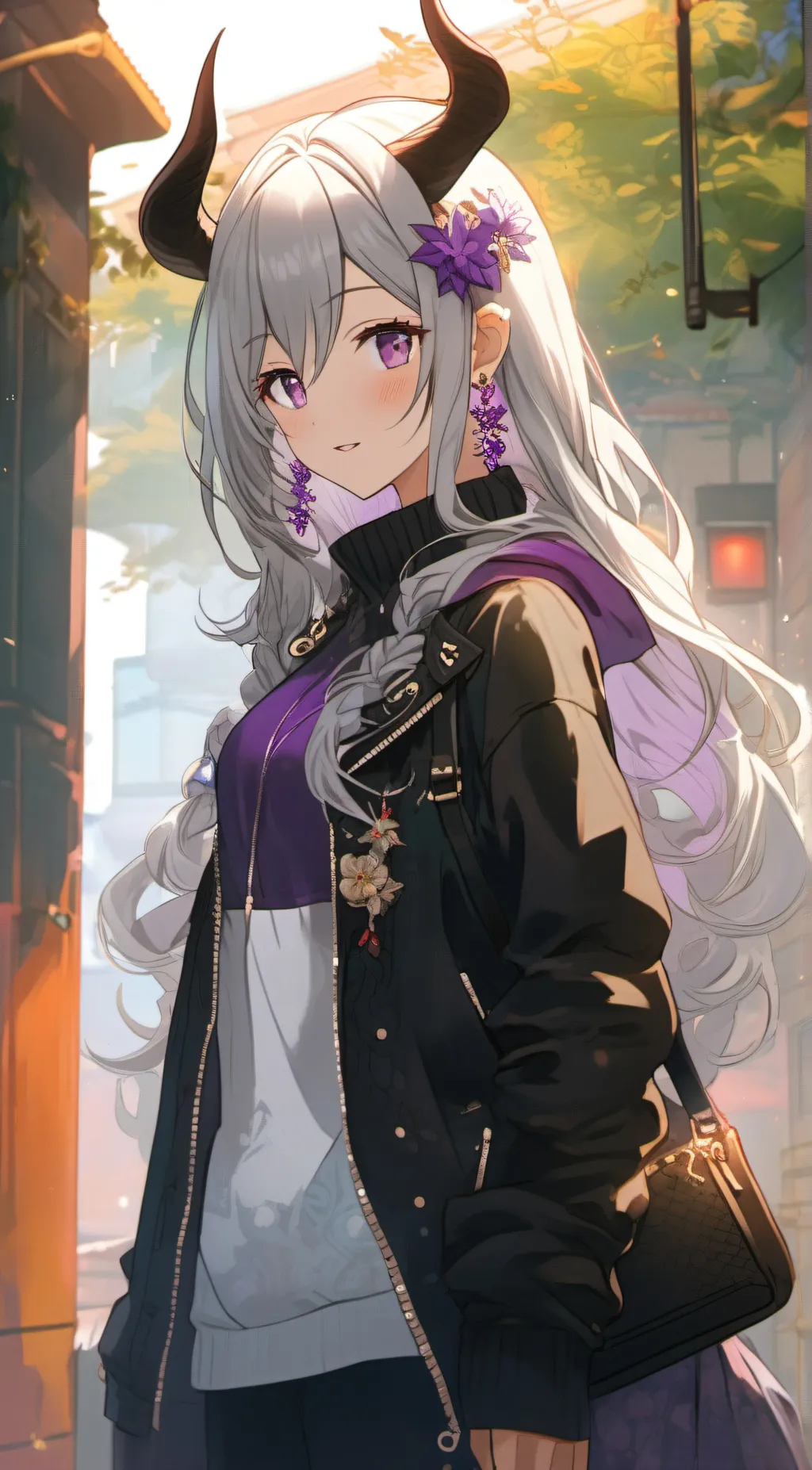 ai character: Rika  background