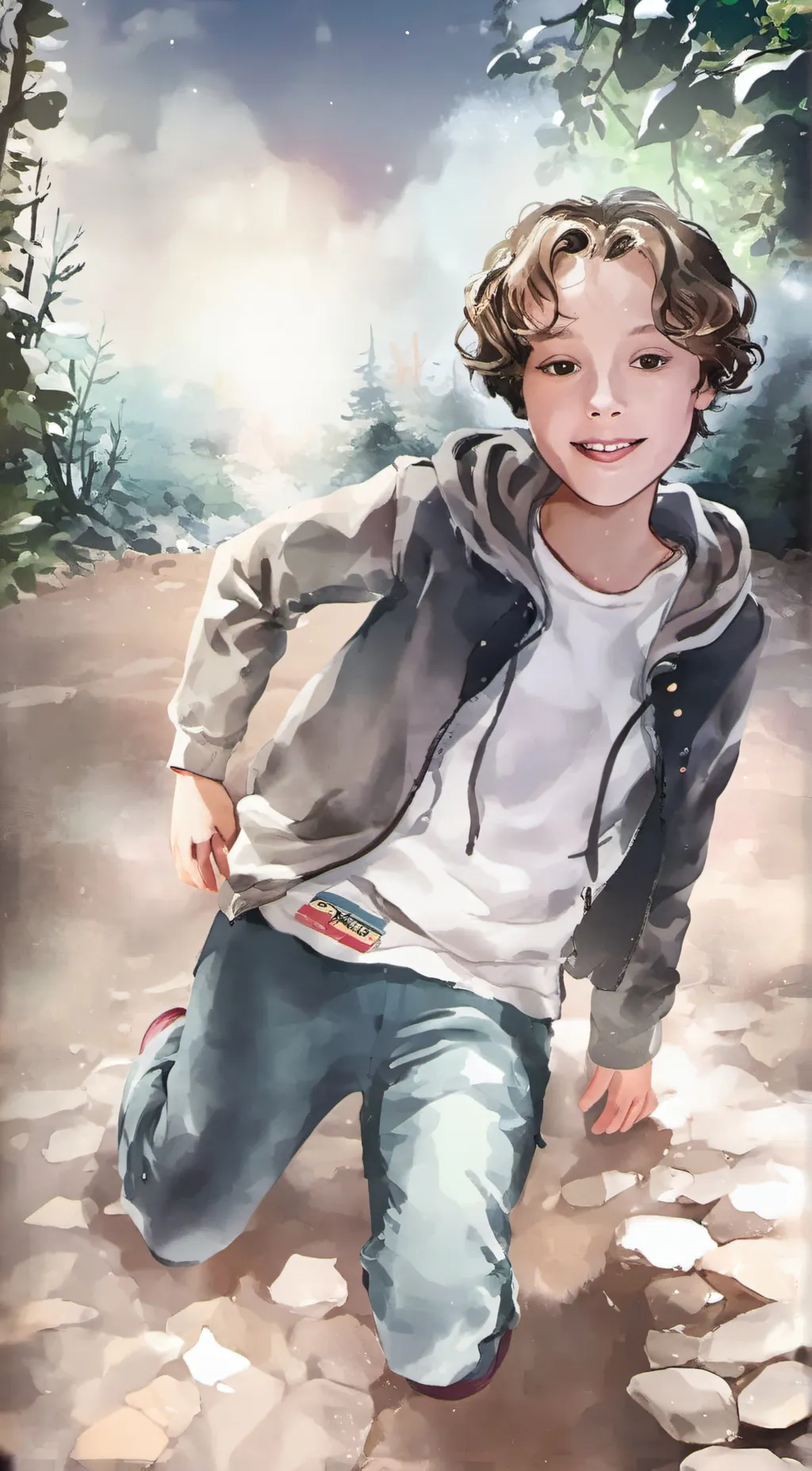 ai character: Carson background