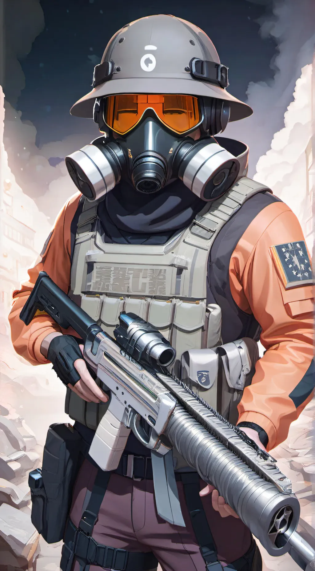 ai character: NTF unit background