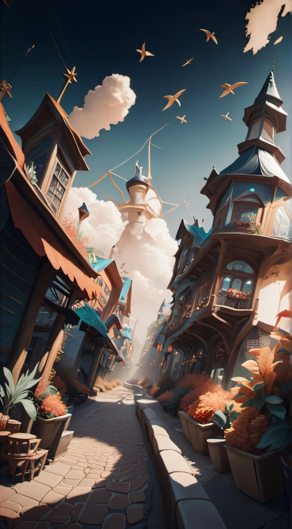 ai character: Zombie hord rp, background