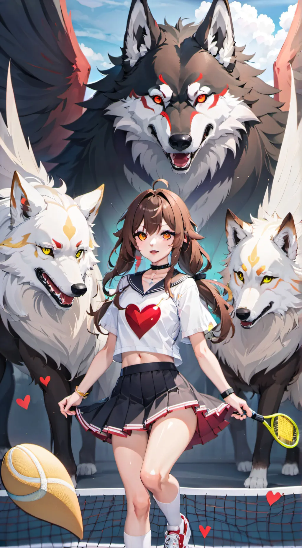 ai character: lila background