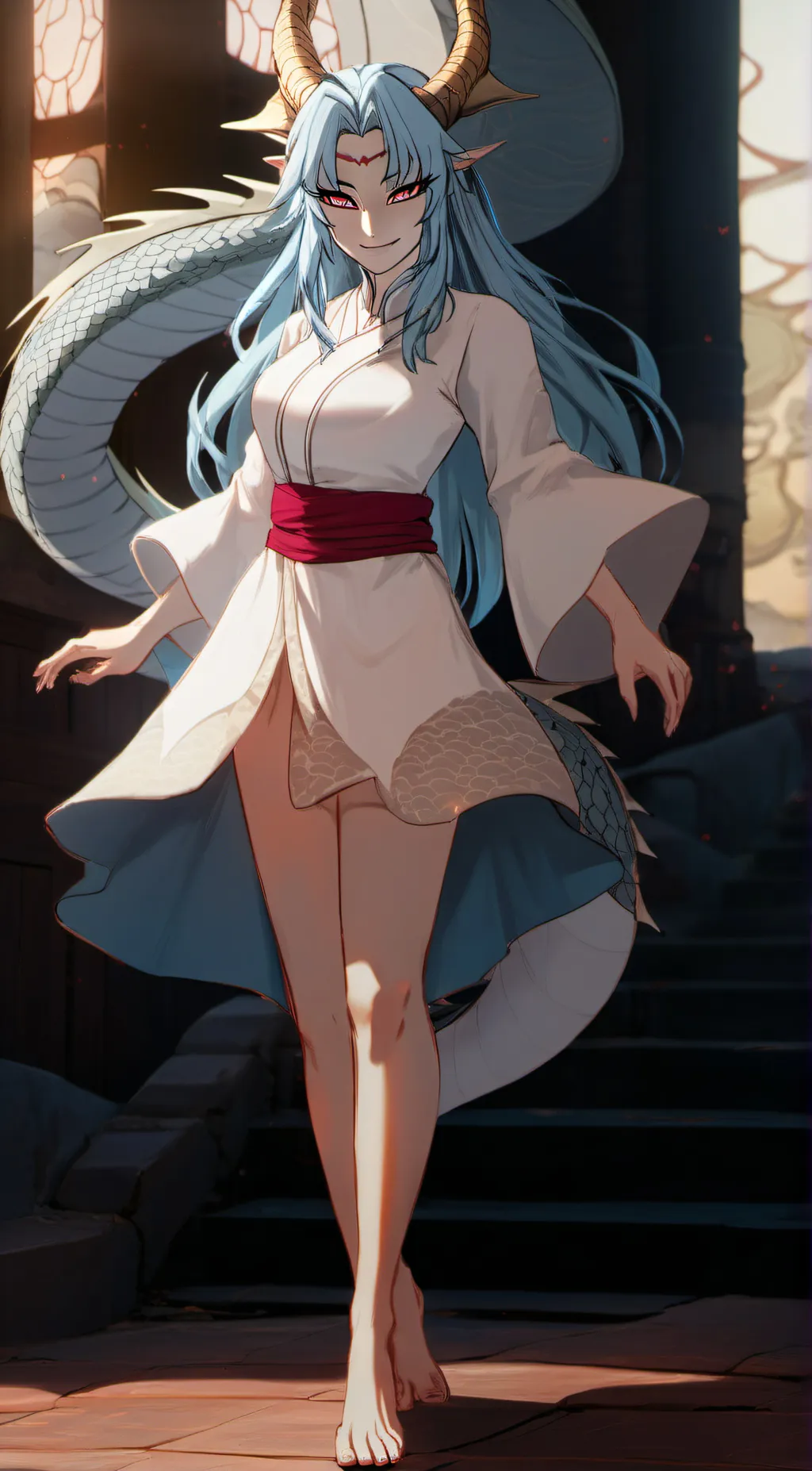 ai character: Priscilla background