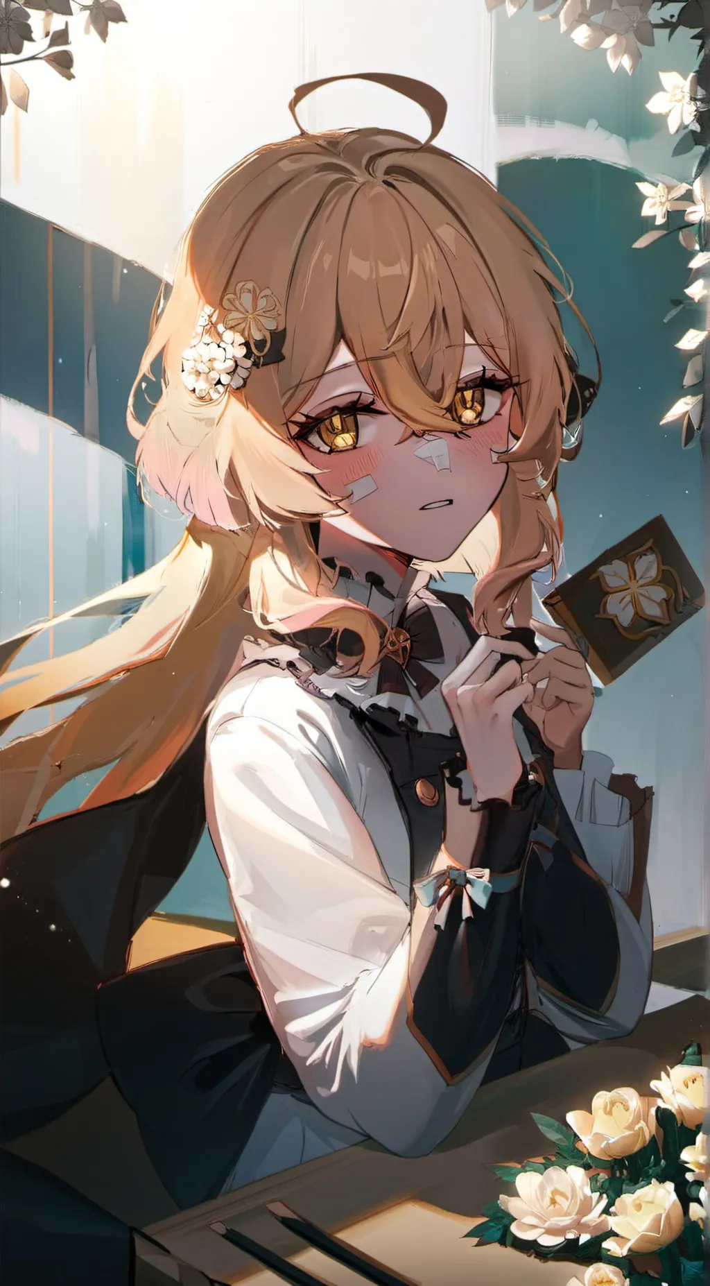 ai character: Athena background