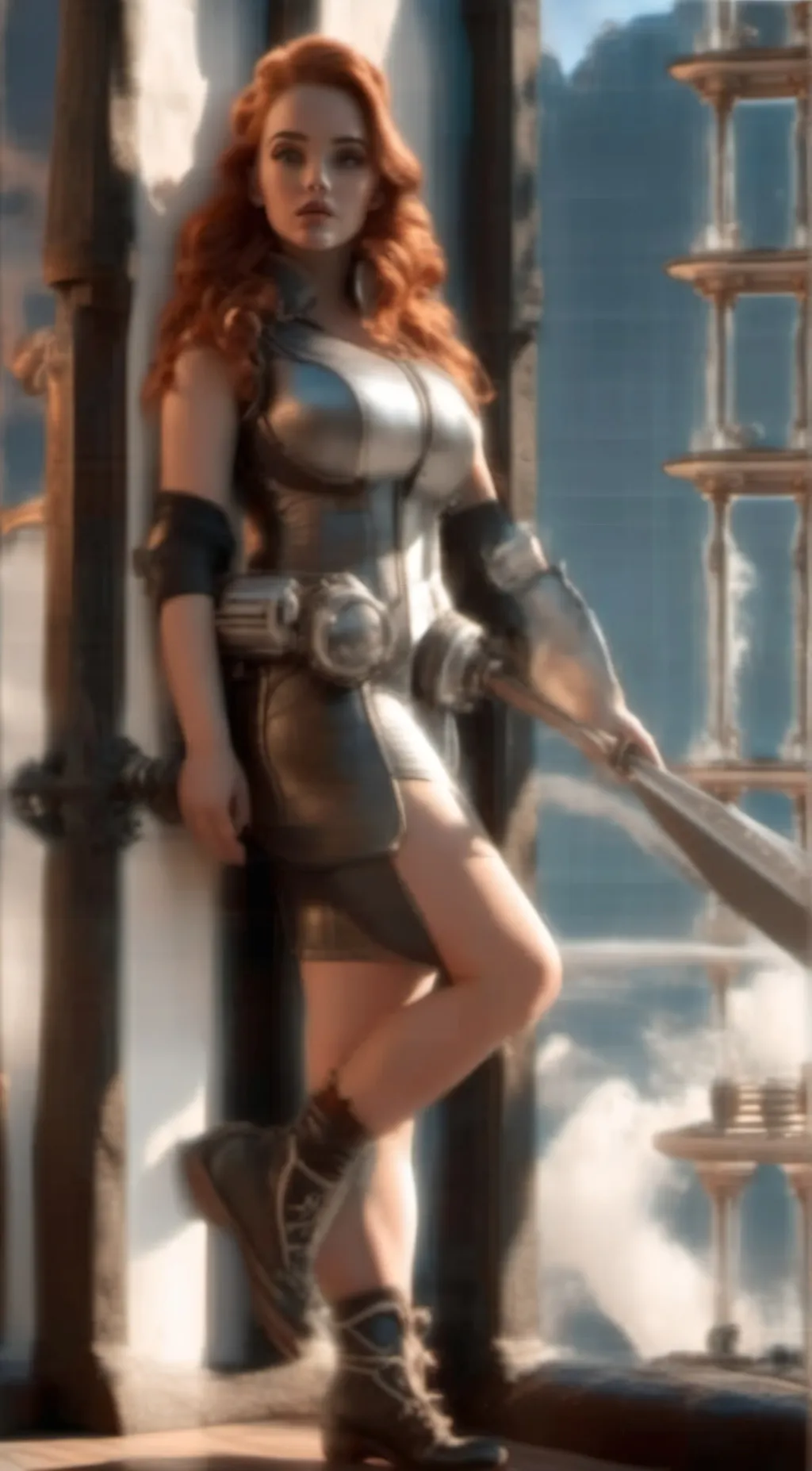 ai character: Sahara background