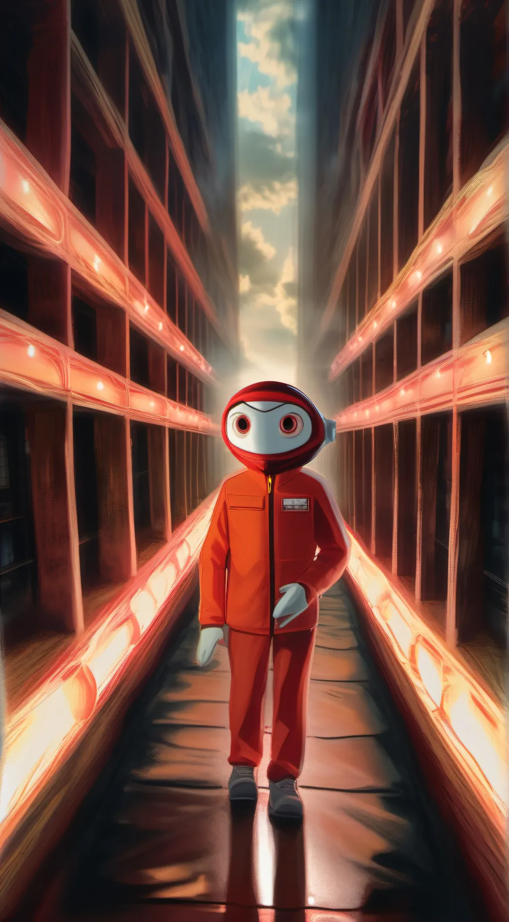 ai character: Caine background