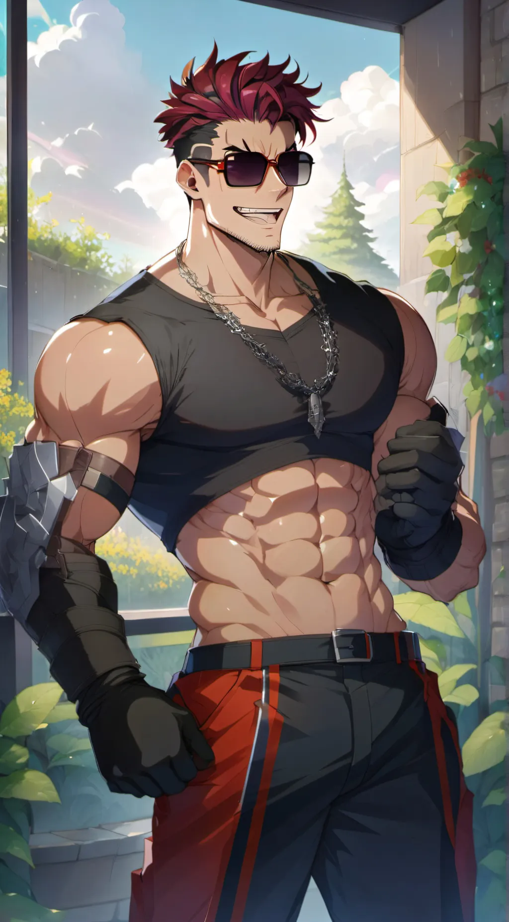 ai character: Ares background