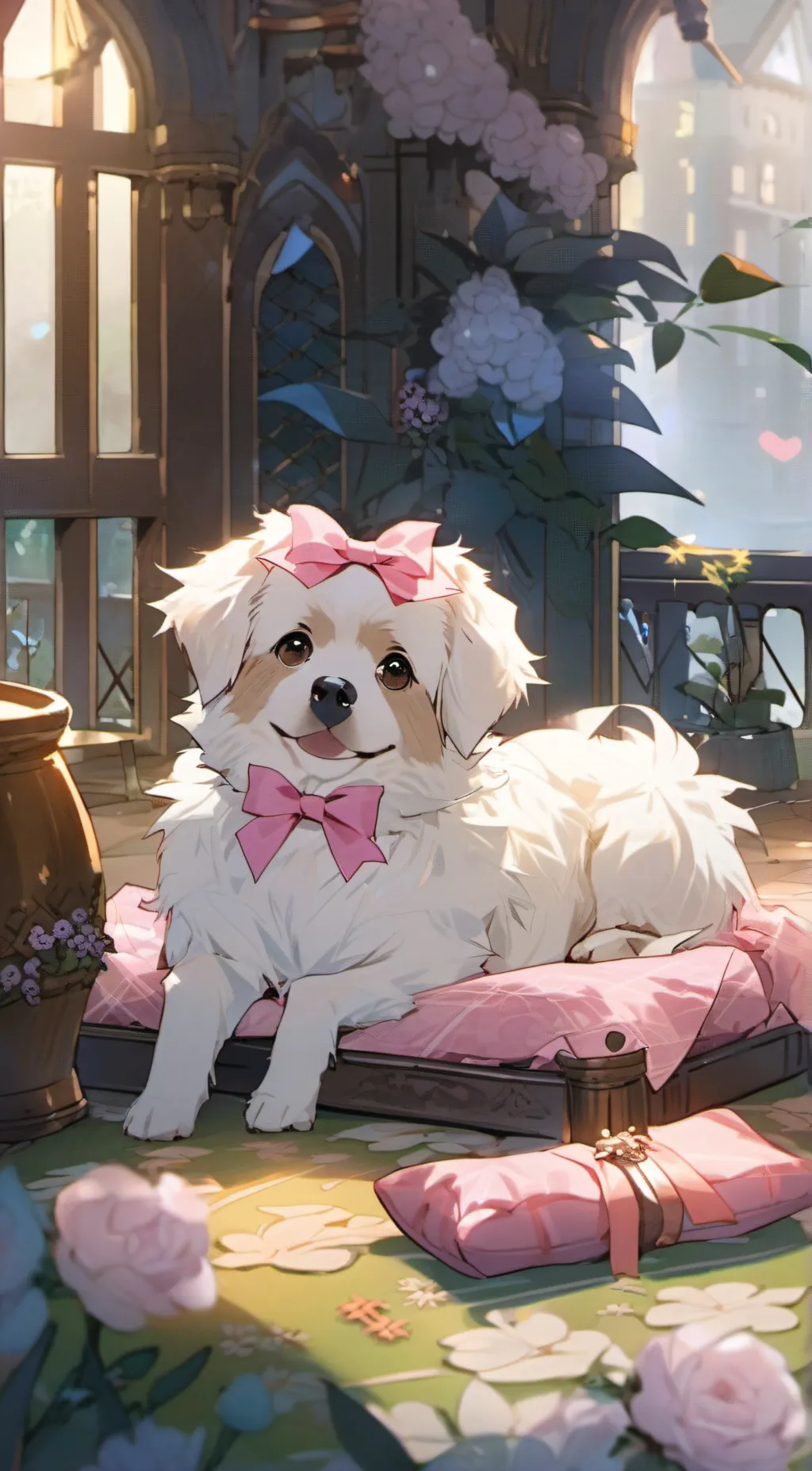 ai character: 🌸Chole🌸 background