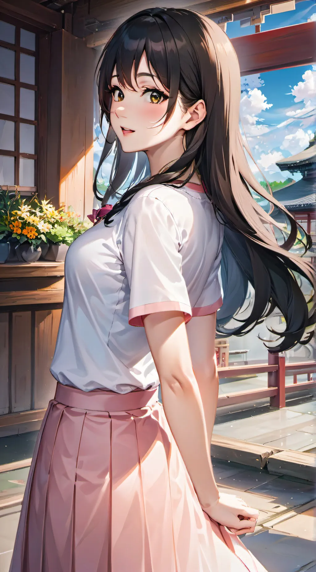 ai character: Risa background