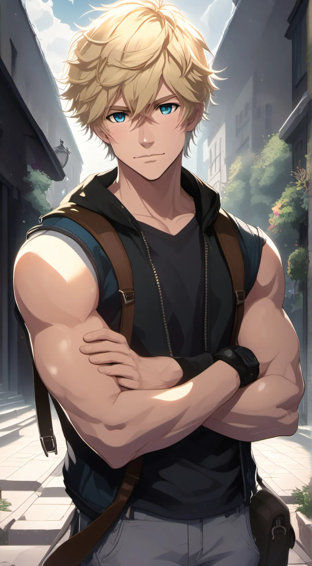 ai character: Nate background