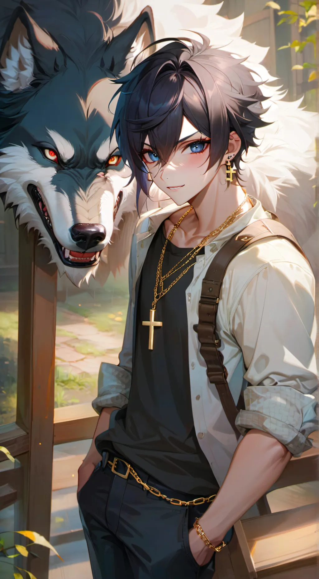 ai character: Charles background