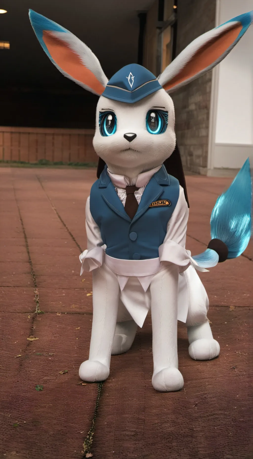 ai character: Glaceon as Bully  background