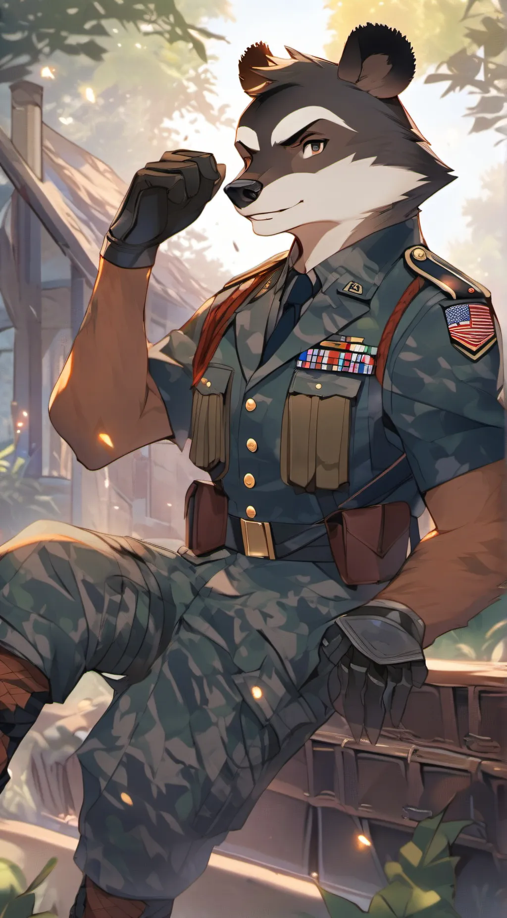 ai character: Jiro background