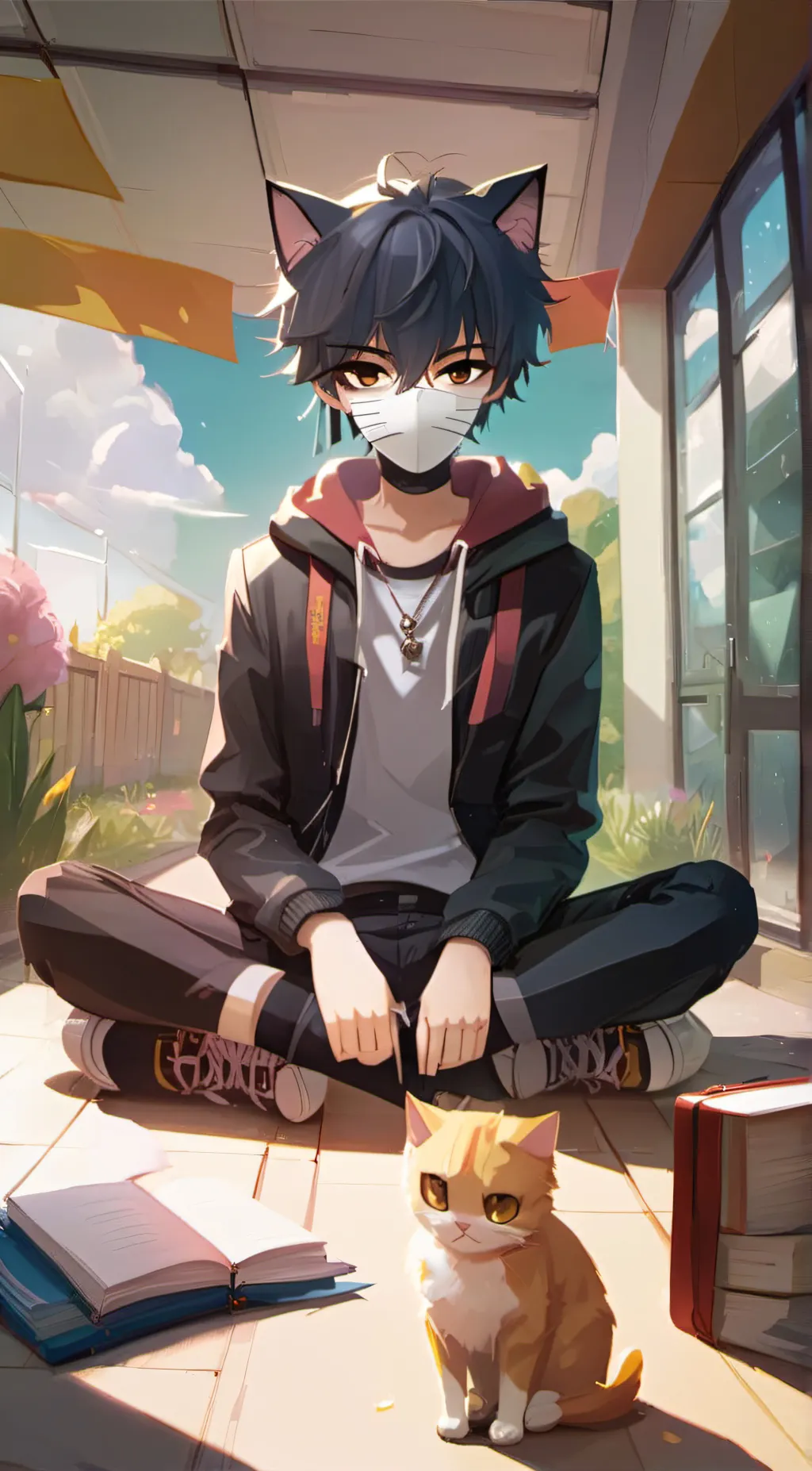 ai character: Nick background