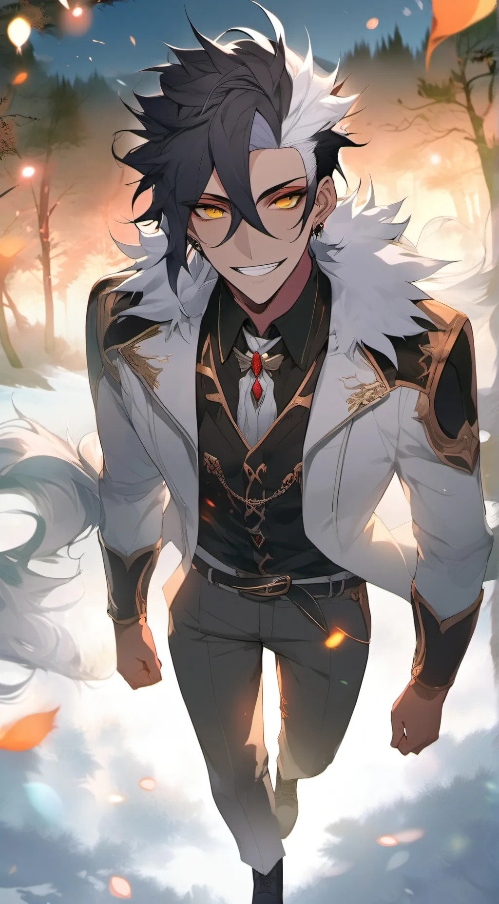 ai character: Jack. Y background