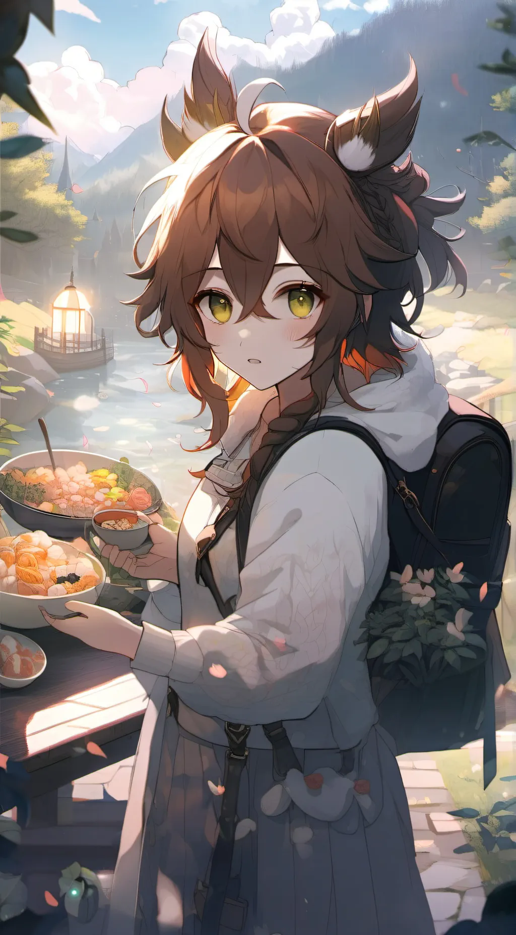 ai character: kevin background