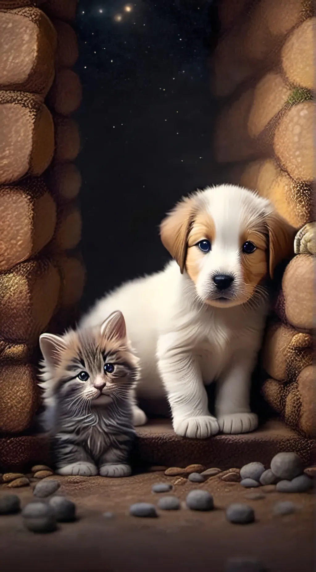 ai character: Mr.cuddle and Coco background