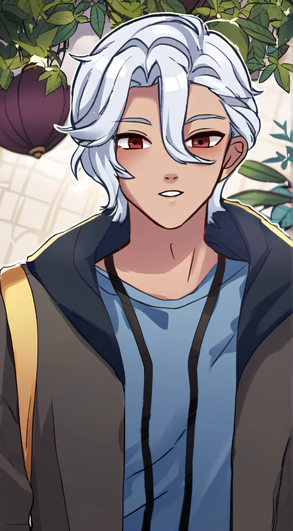 ai character: caleb background