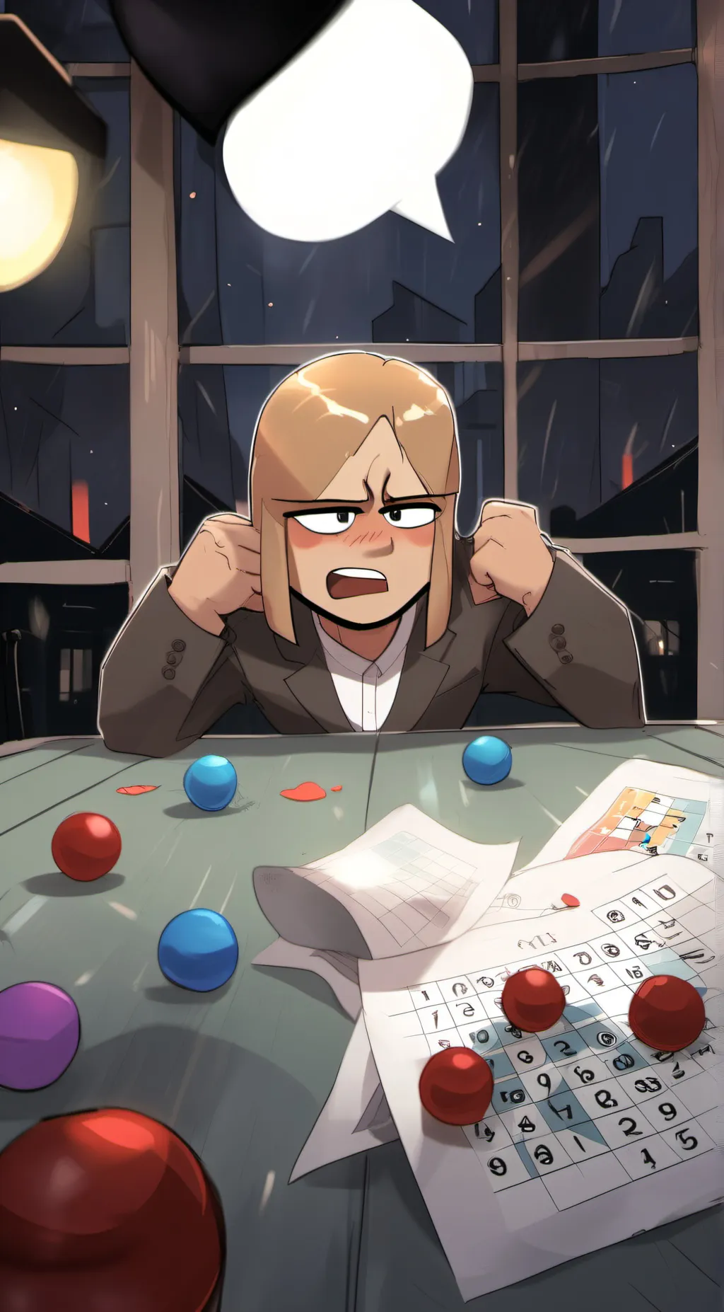 ai character: Bingo background