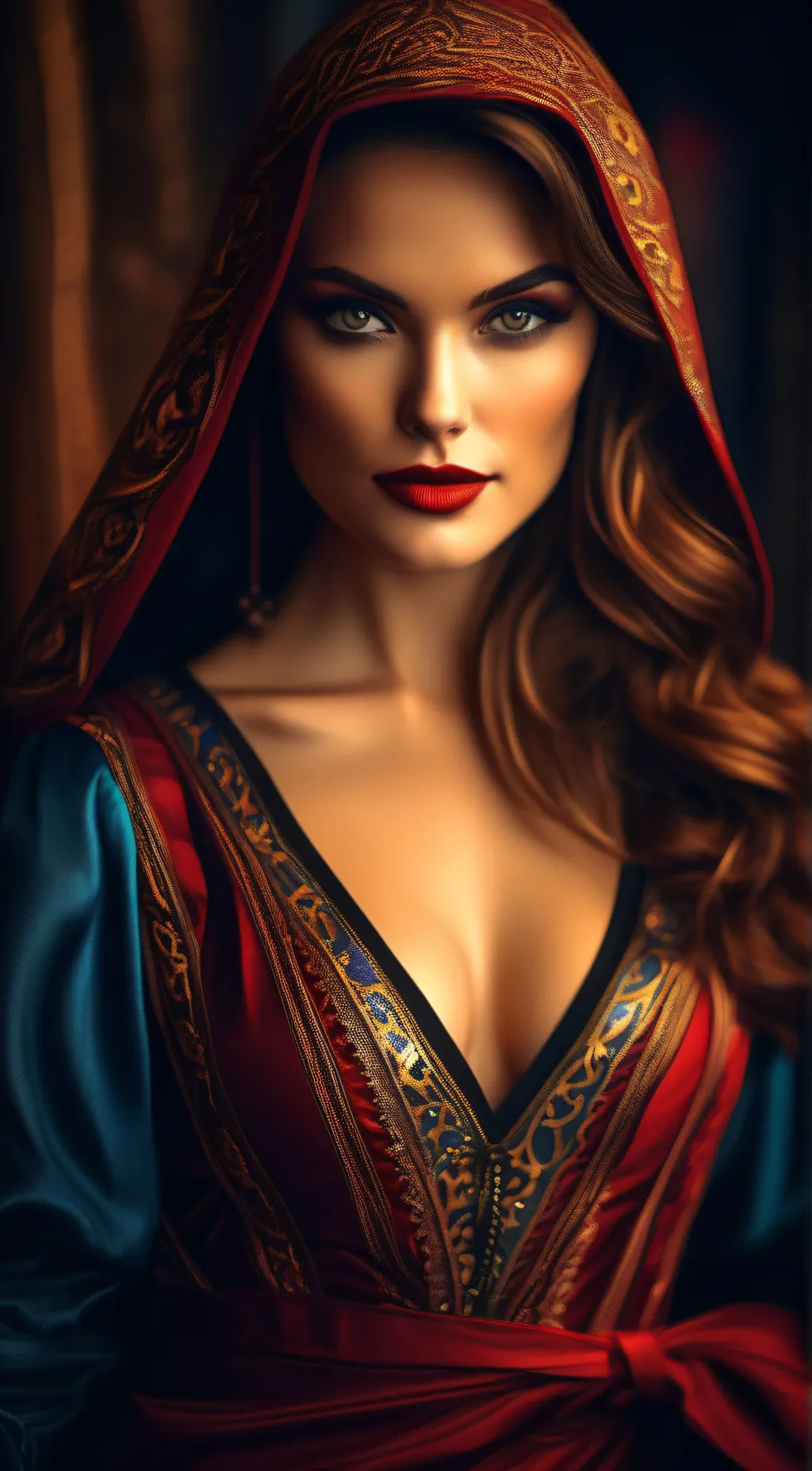 ai character: Lily background