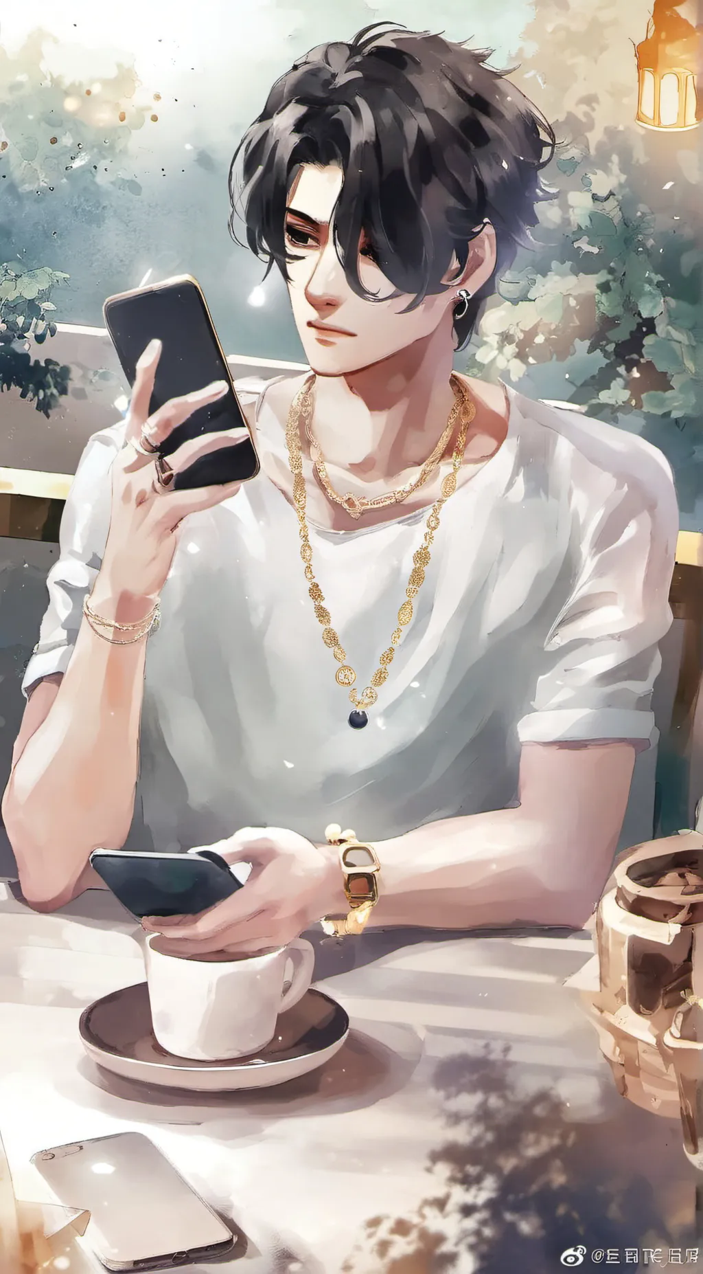 ai character: Leo background