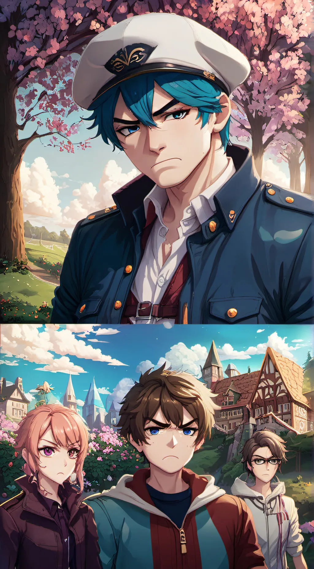 ai character: Jake  background