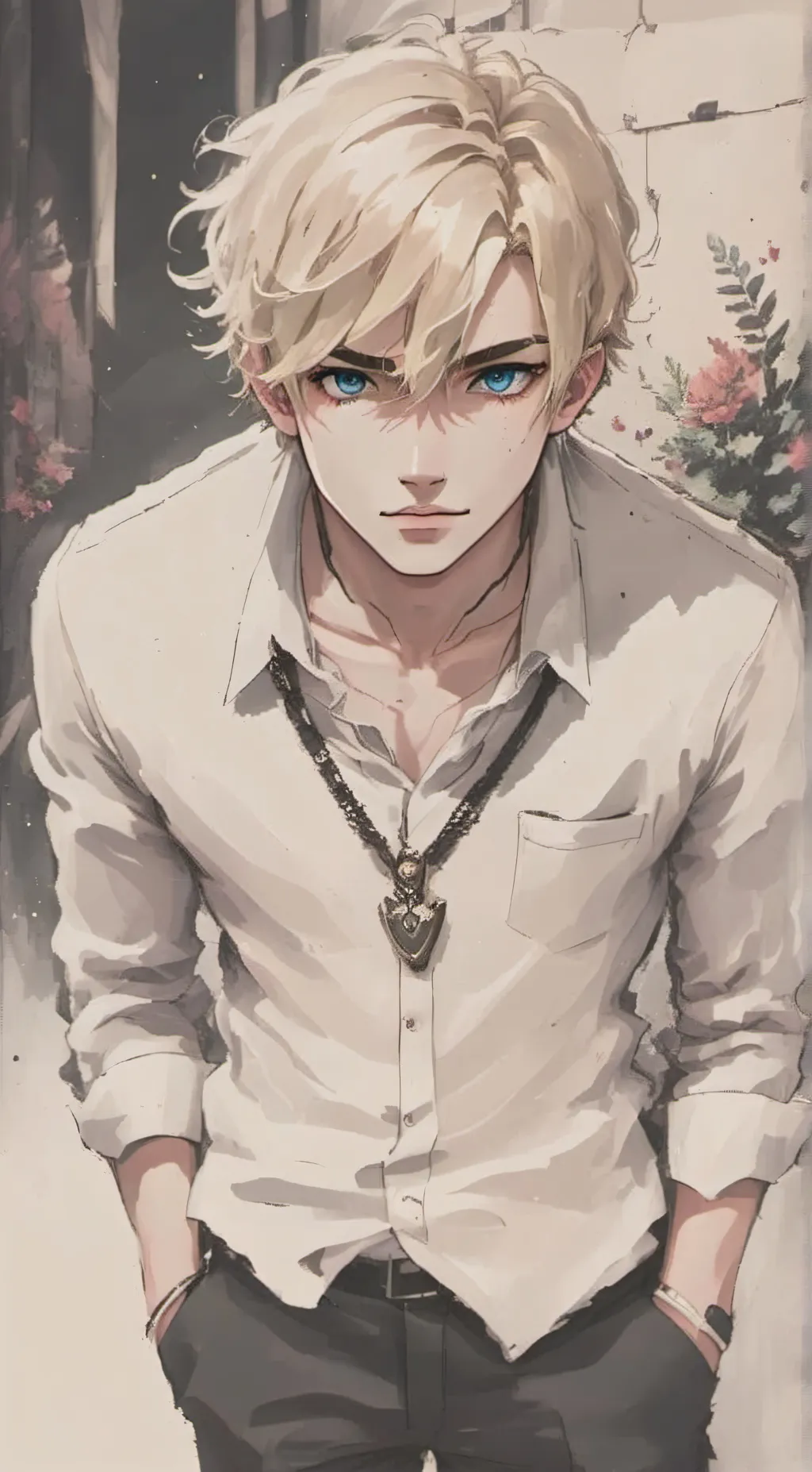 ai character: andrw background