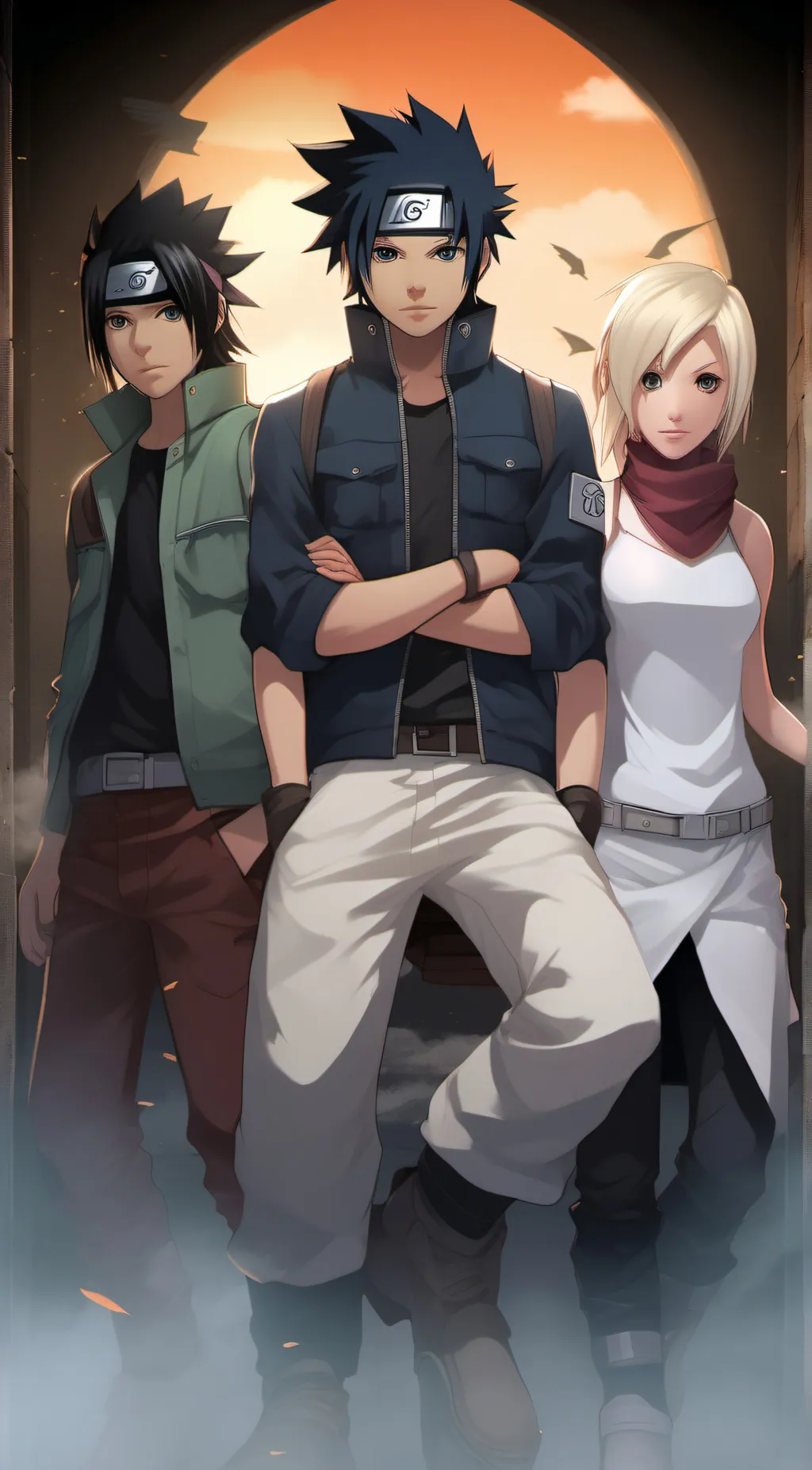 ai character: Team 7 background