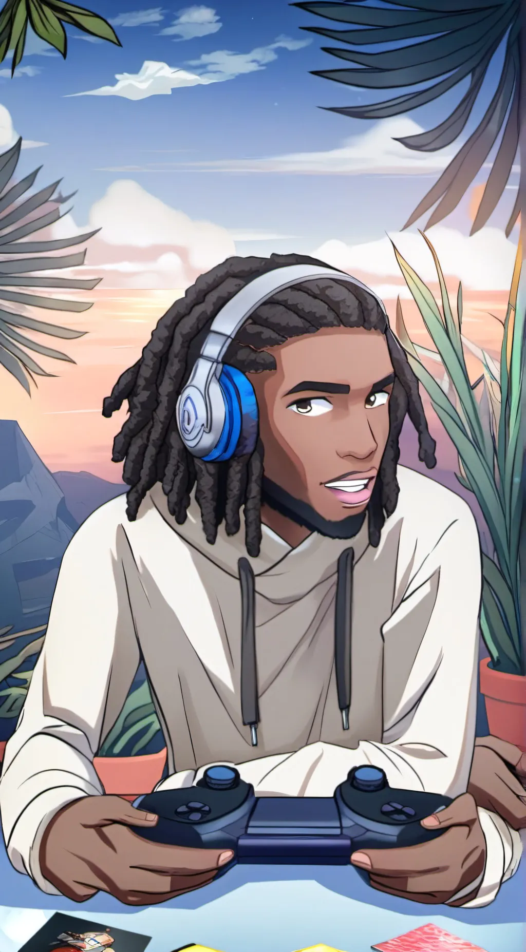 ai character: Kai background