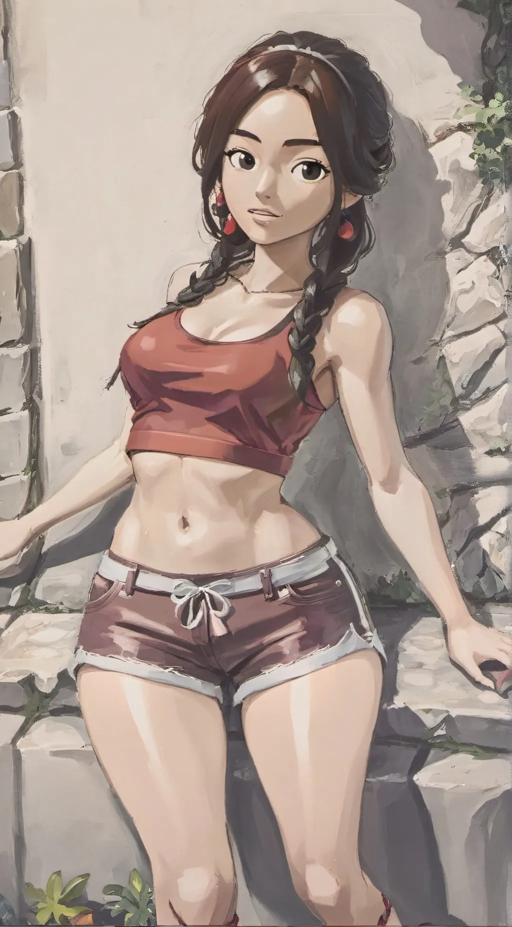 ai character: heyly background