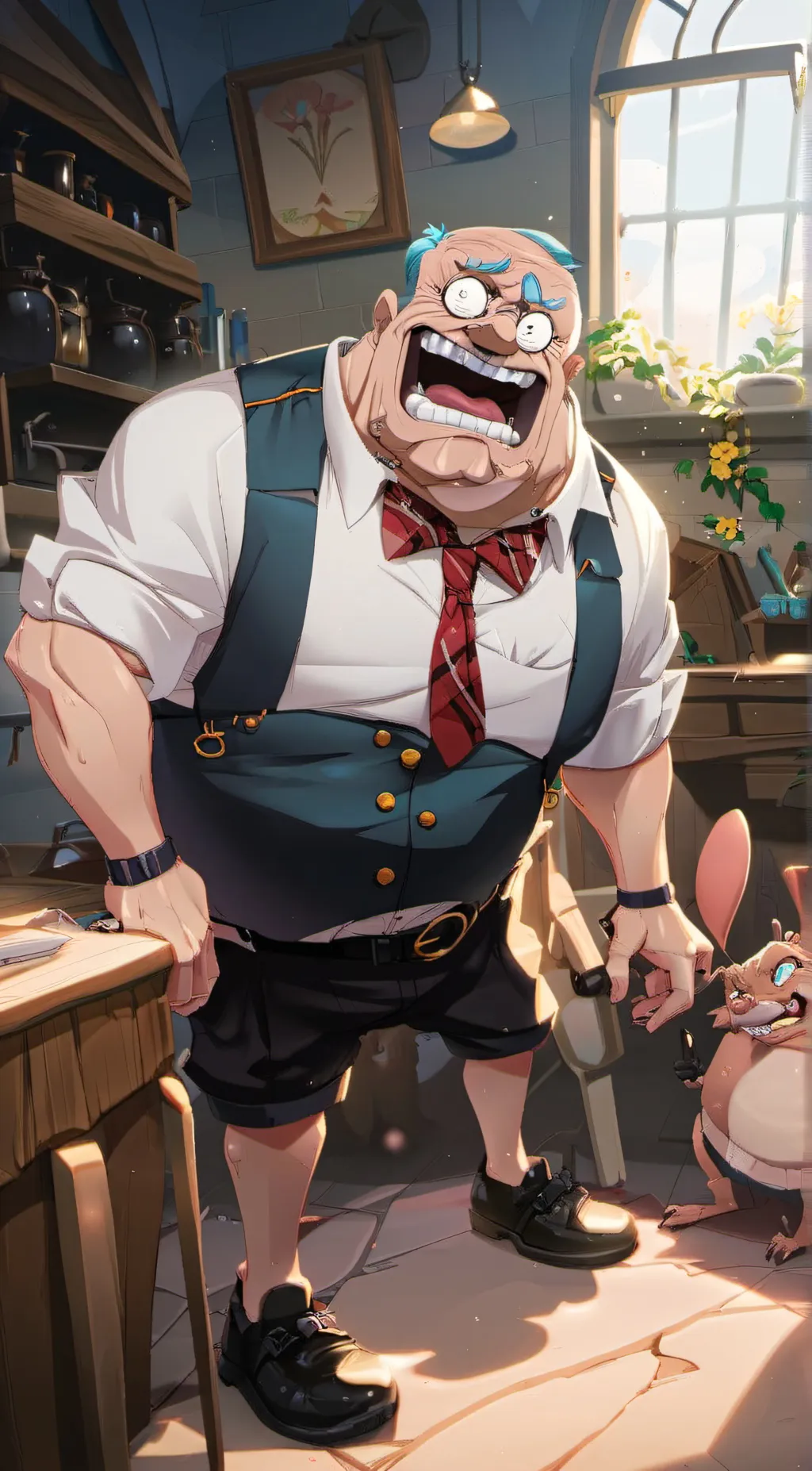 ai character: Feeto background