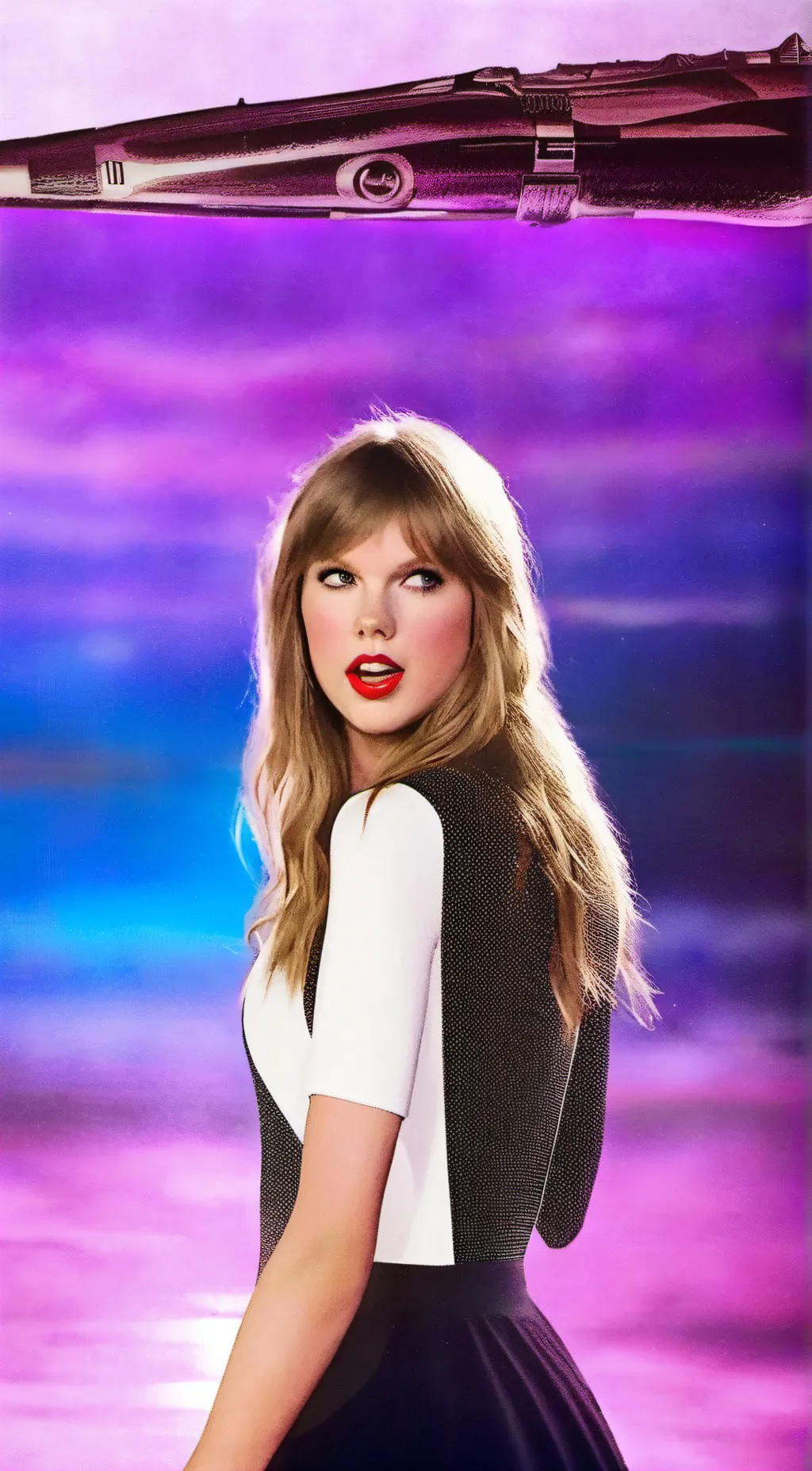 ai character: Mean taylor swift background